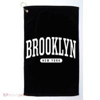 Brooklyn Gift College University Style Ny Usa Golf Towel thumb 0