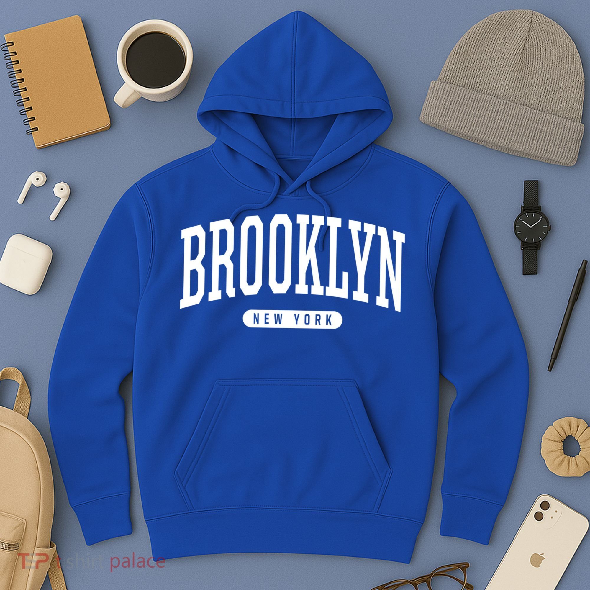 Brooklyn Gift College University Style Ny Usa Hoodie