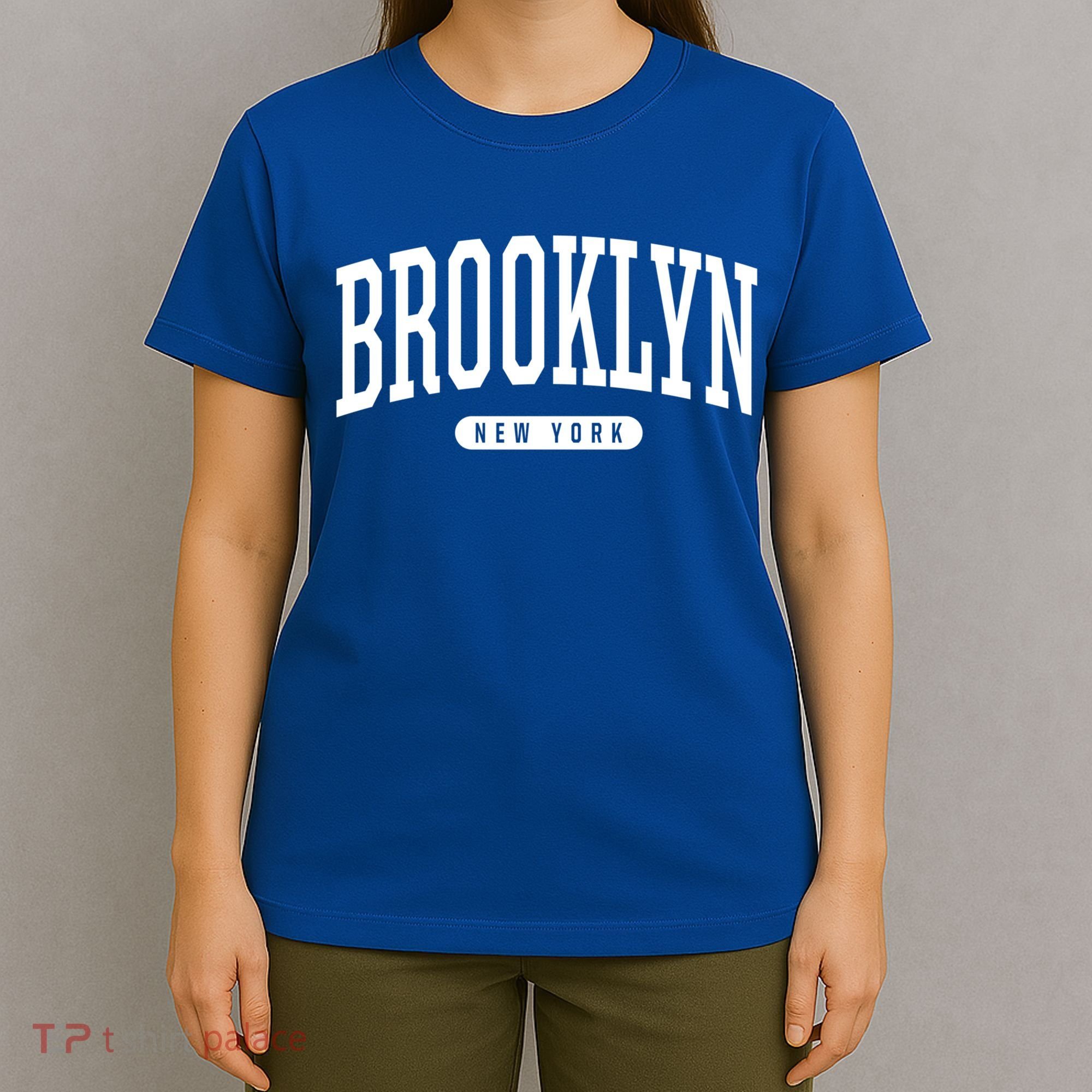 Brooklyn Gift College University Style Ny Usa T-Shirt