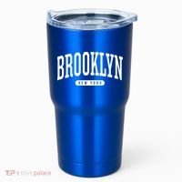 Brooklyn Gift College University Style Ny Usa Tumbler thumb 0