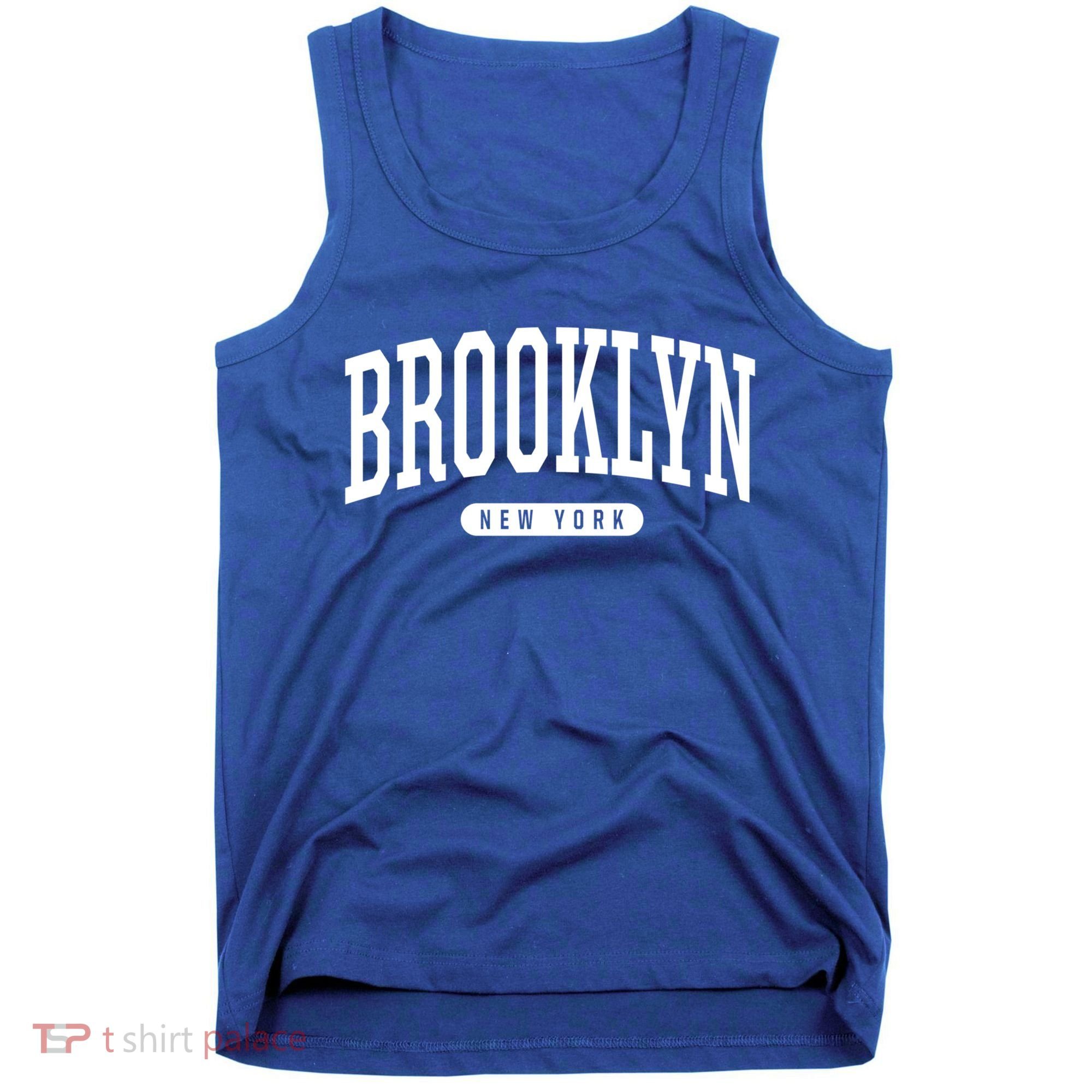 Brooklyn Gift College University Style Ny Usa Tank Top