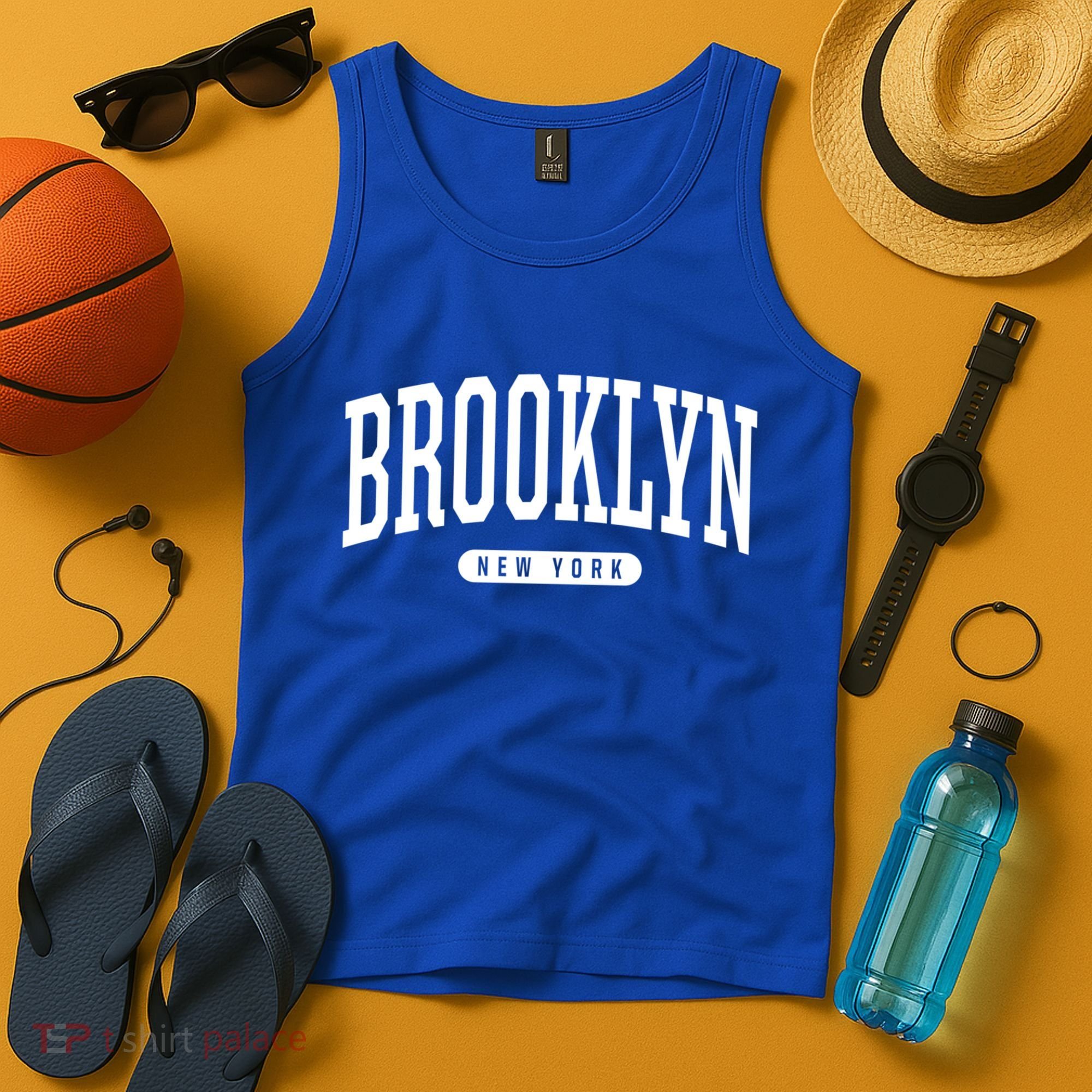 Brooklyn Gift College University Style Ny Usa Tank Top
