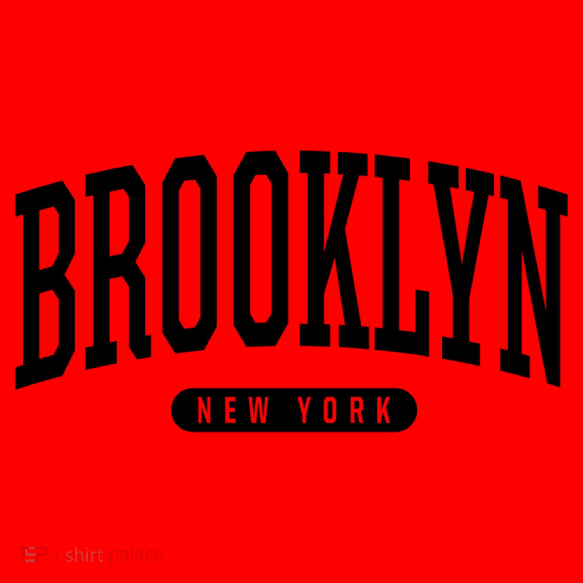 Brooklyn Gift College University Style Ny Usa Santa Hat