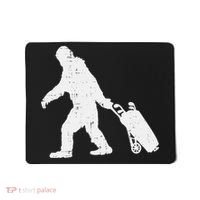 Bigfoot Golf Club And Ball Sports Funny Sasquatch Mousepad thumb 0
