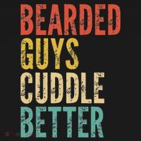 Bearded Guys Cuddle Better Funny Saying Sarcastic Novelty Tank Top thumb 6