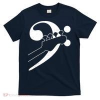 Bass Guitar Clef Bassist Musician Music Bass Player Gift T-Shirt thumb 0