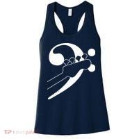 Bass Guitar Clef Bassist Musician Music Bass Player Gift Women's Tank Top thumb 0