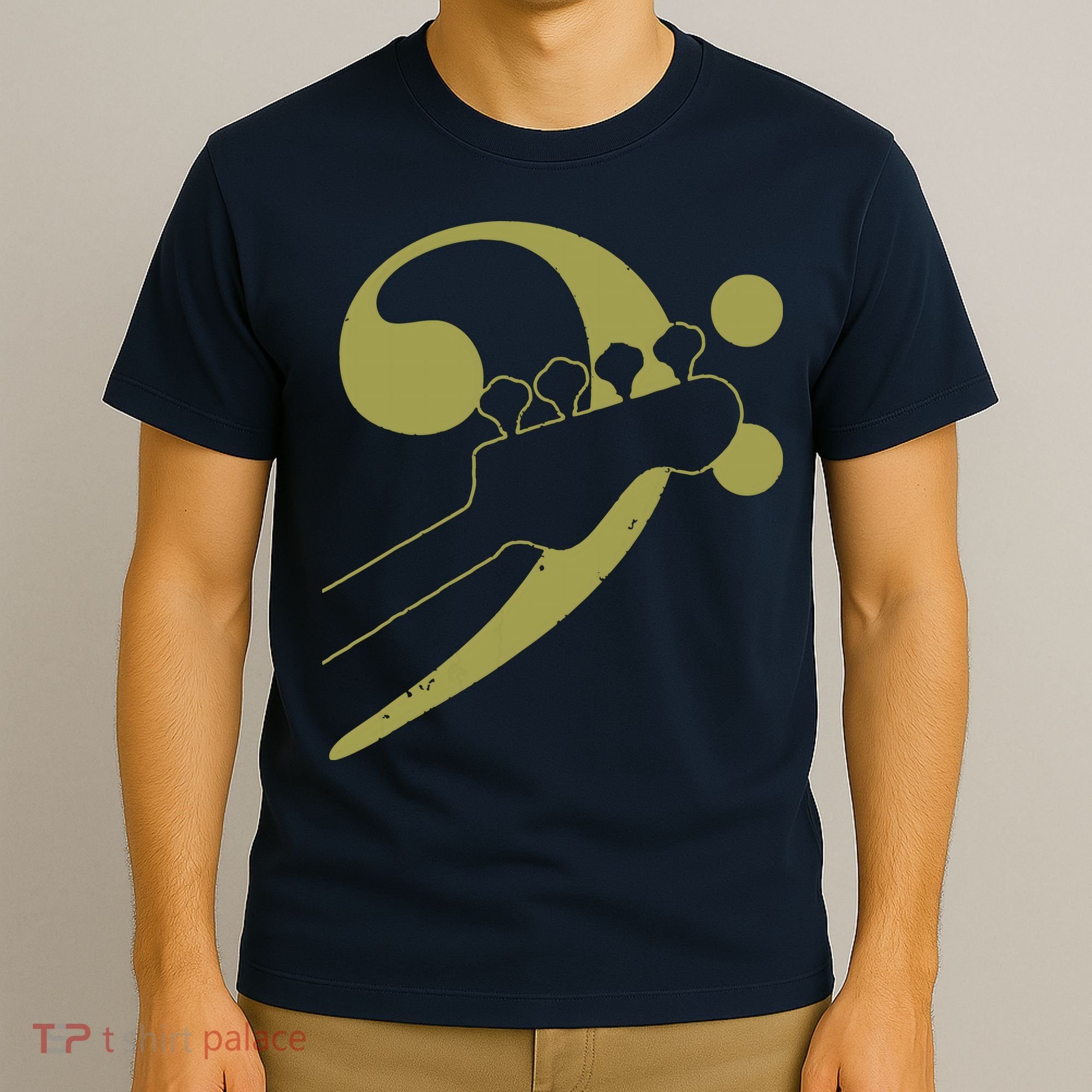 Bass Guitar Clef Bassist Musician Music Bass Player Gift T-Shirt