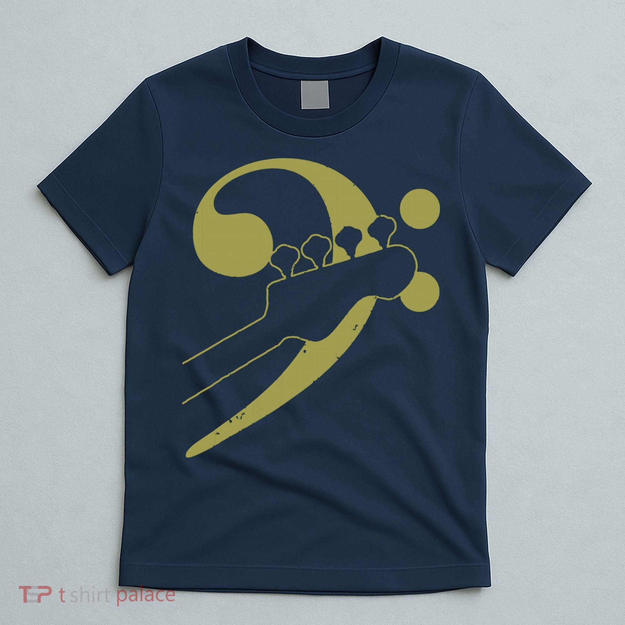 Bass Guitar Clef Bassist Musician Music Bass Player Gift T-Shirt