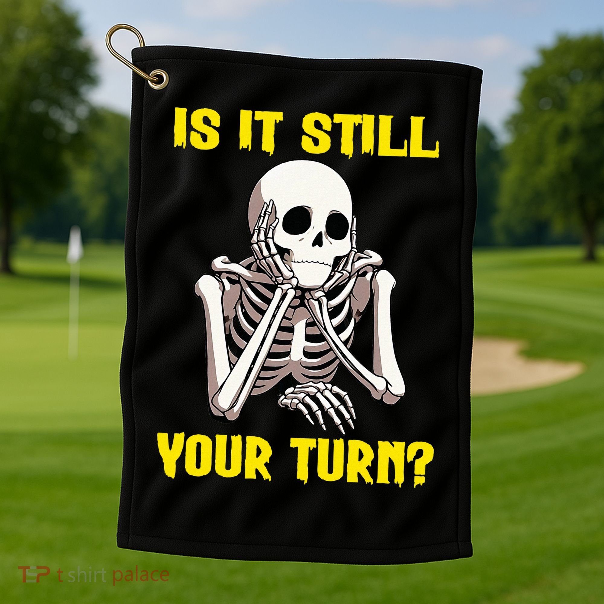 Board Game Card Is It Still Your Turn Funny Game Nights Golf Towel