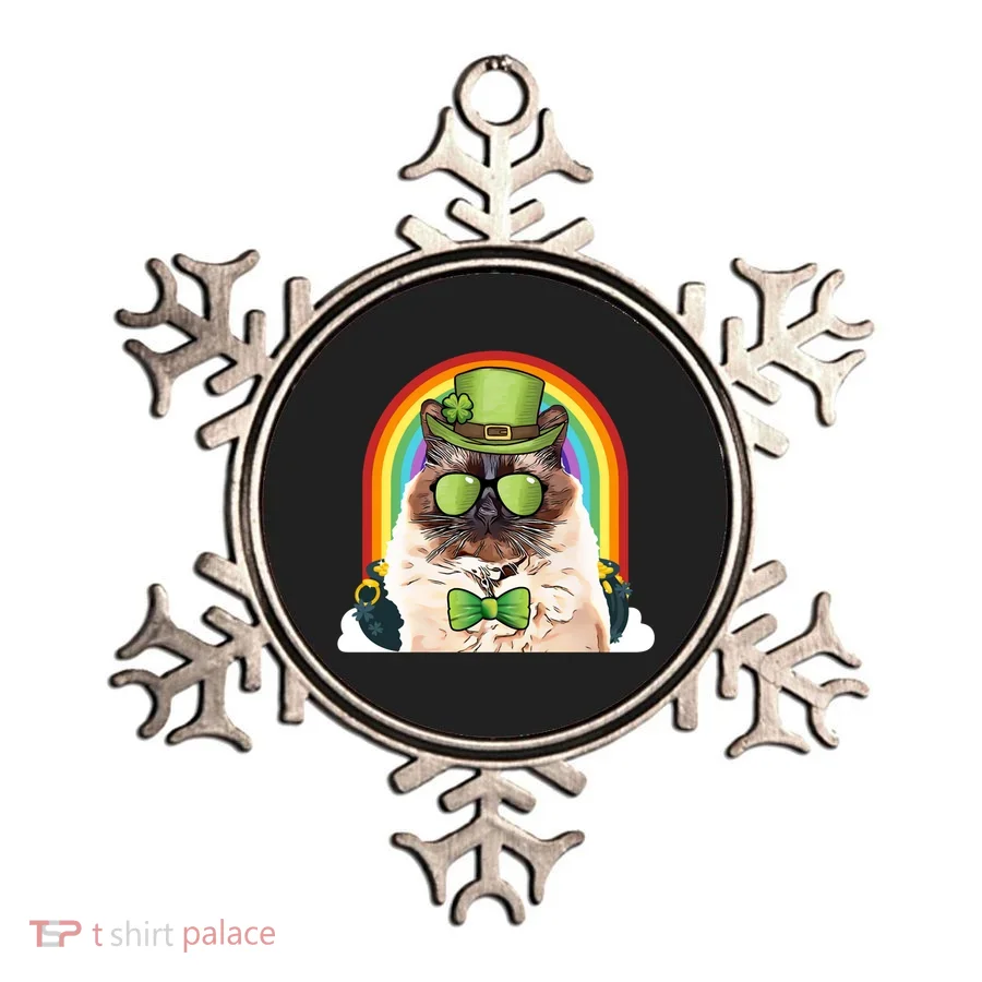 Balinesecute Giftjavanese Cat Leprechaun Funny St Patricks Day Cute Gift Ornament