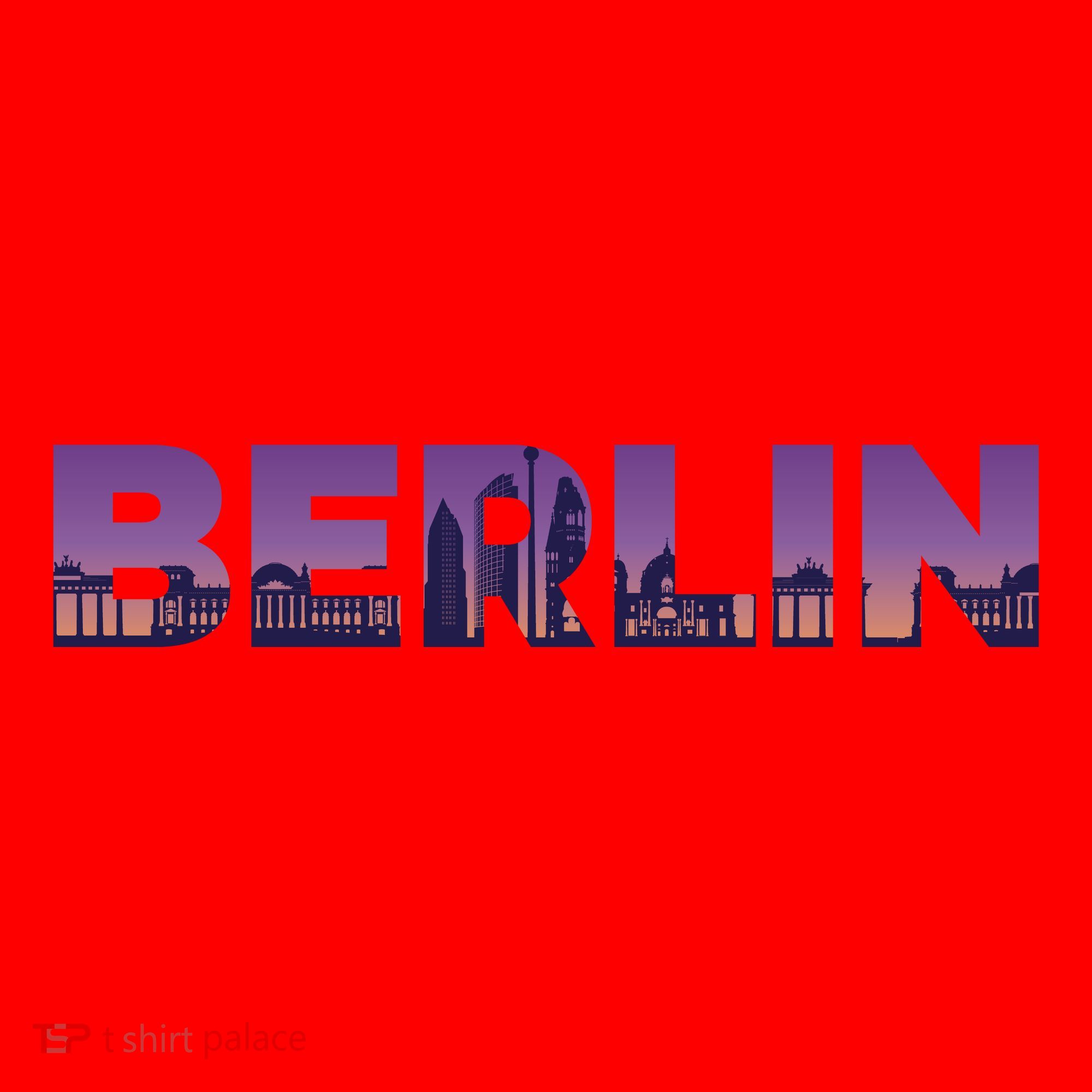 Berlin Germany City Santa Hat
