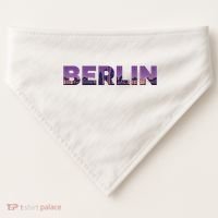 Berlin Germany City USA-Made Doggie Bandana thumb 0