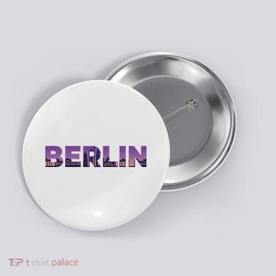 Berlin Germany City Button