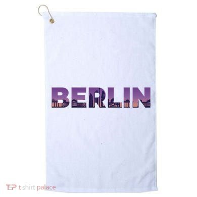 Berlin Germany City Golf Towel
