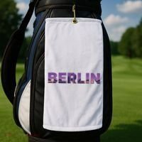 Berlin Germany City Golf Towel thumb 2