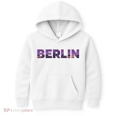 Berlin Germany City Kids Hoodie
