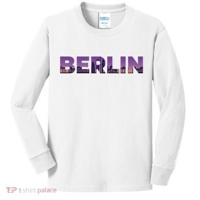 Berlin Germany City Kids Long Sleeve Shirt