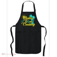 Besties Gone Cruise Matching Girl Trip Cruising Vacation Apron thumb 0