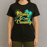Besties Gone Cruise Matching Girl Trip Cruising Vacation T-Shirt thumb 4