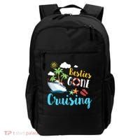 Besties Gone Cruise Matching Trip Cruising Vacation Cool Gift Backpack thumb 0