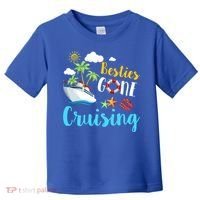 Besties Gone Cruise Matching Trip Cruising Vacation Cool Gift Toddler T-Shirt thumb 0