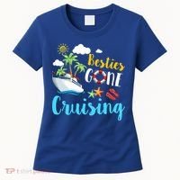 Besties Gone Cruise Matching Trip Cruising Vacation Cool Gift Women's T-Shirt thumb 0