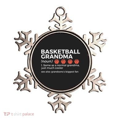 Basketball Grandma Definition Grandson's largest fan Ornament