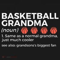 Basketball Grandma Definition Grandson's largest fan Women's Tank Top thumb 5