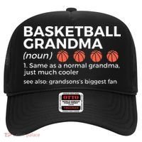 Basketball Grandma Definition Grandson's largest fan Hat thumb 0