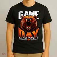 Bear Game Day Football Fan Vintage T-Shirt thumb 3