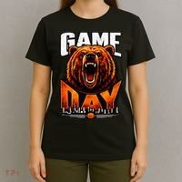 Bear Game Day Football Fan Vintage T-Shirt thumb 4