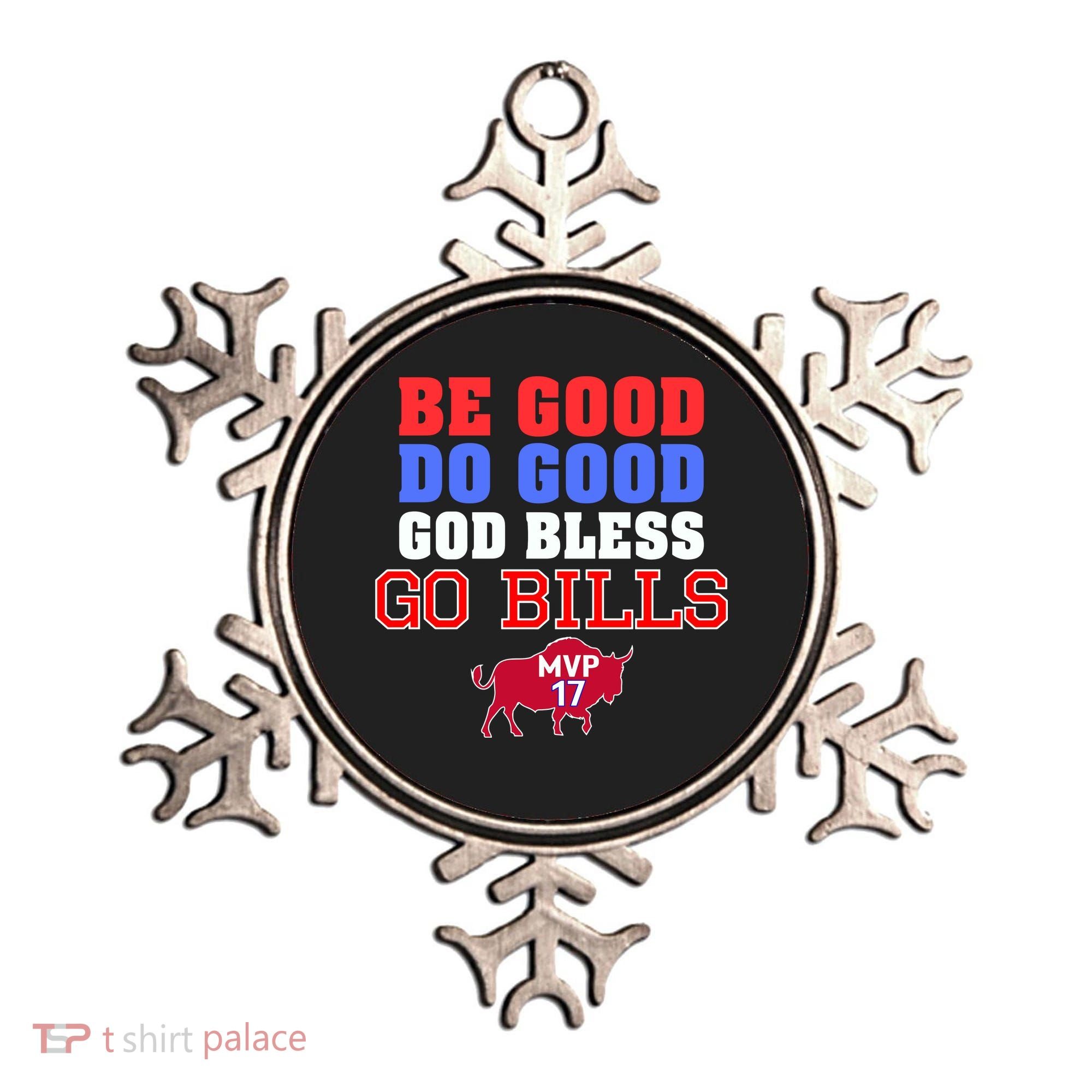 Be Good Do Good God Bless Go B.I.L.L.S Ornament