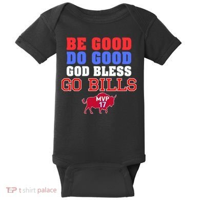 Be Good Do Good God Bless Go B.I.L.L.S Baby Bodysuit