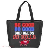 Be Good Do Good God Bless Go B.I.L.L.S Tote Bag thumb 0