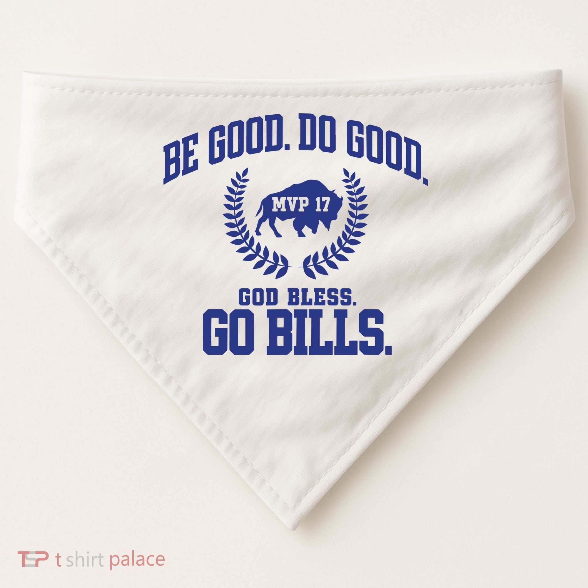 Be Good Do Good God Bless Go B.I.L.L.S USA-Made Doggie Bandana