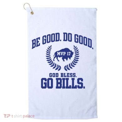 Be Good Do Good God Bless Go B.I.L.L.S Golf Towel