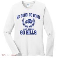 Be Good Do Good God Bless Go B.I.L.L.S Women's Long Sleeve Shirt thumb 0