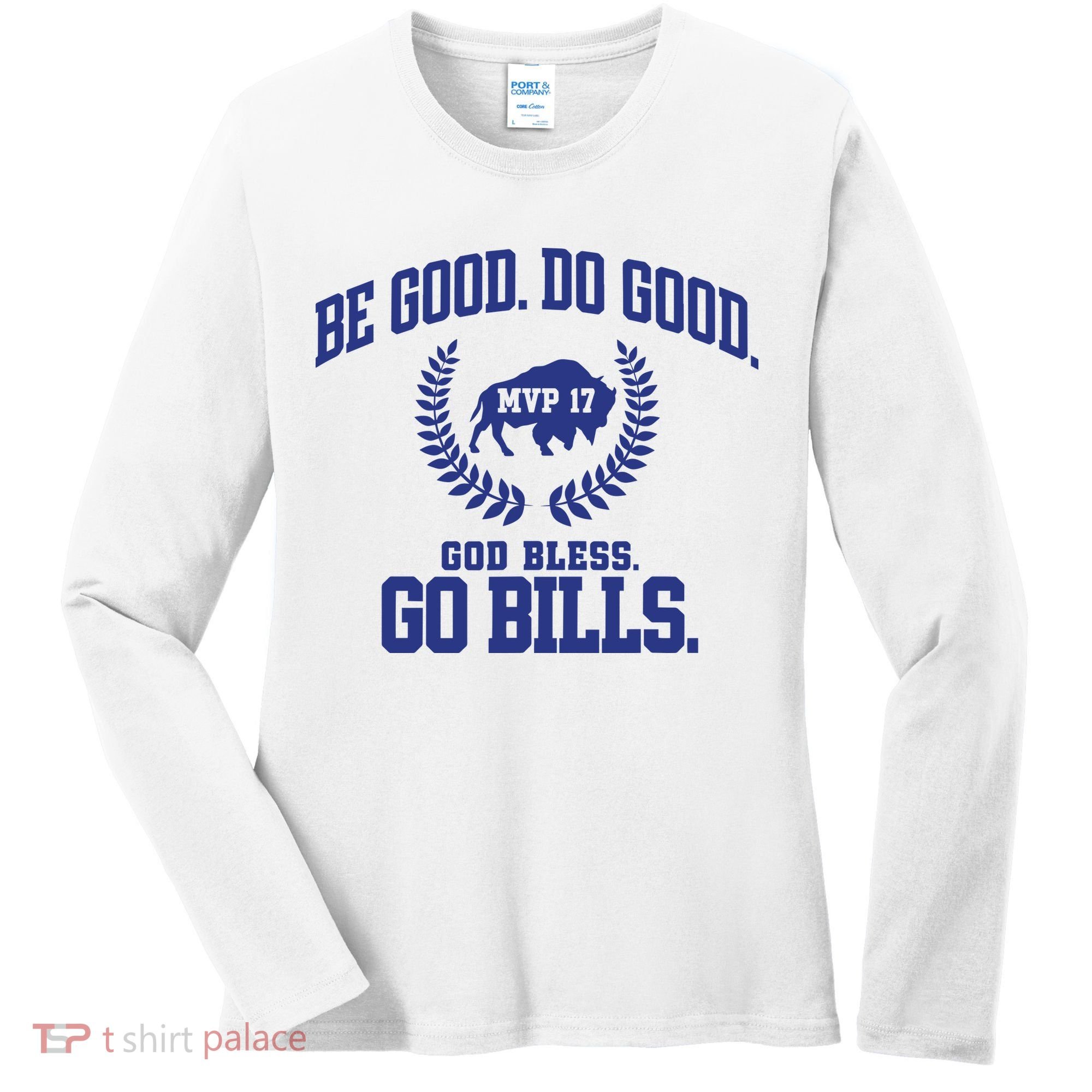 Be Good Do Good God Bless Go B.I.L.L.S Women's Long Sleeve Shirt