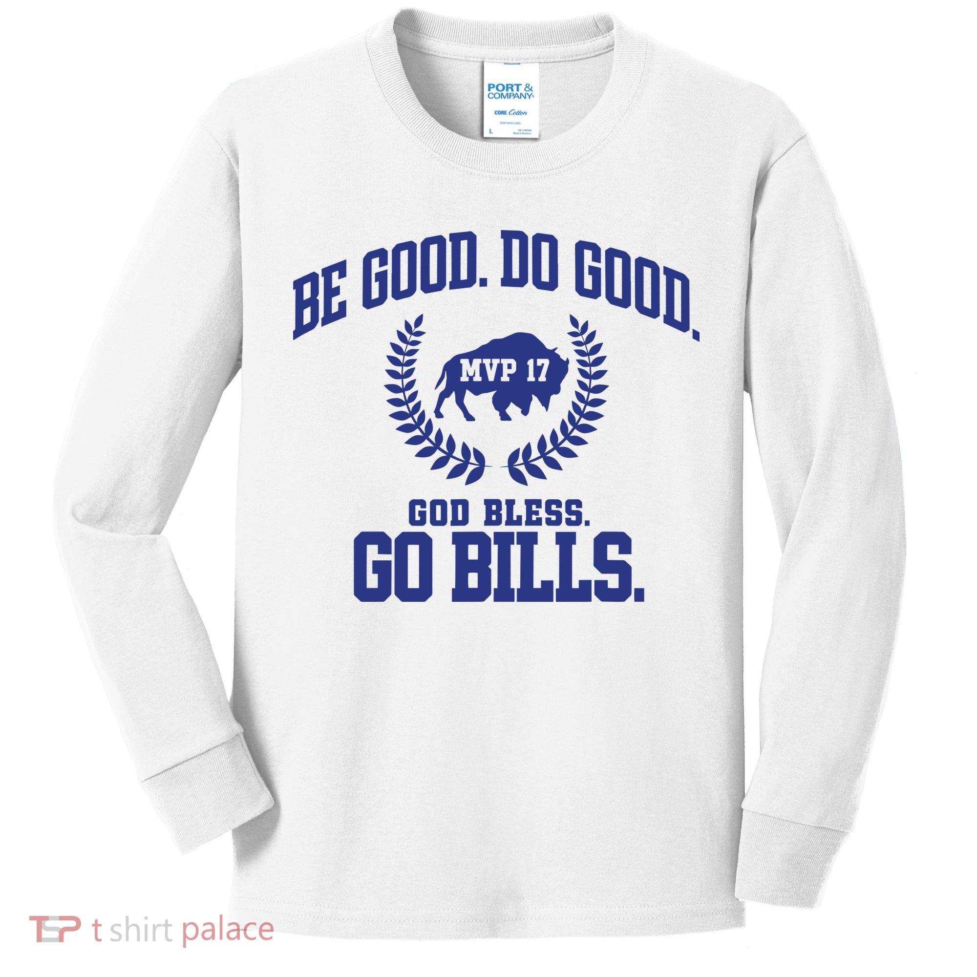Be Good Do Good God Bless Go B.I.L.L.S Kids Long Sleeve Shirt