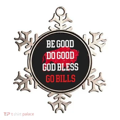 Be Good Do Good Go Bill Ornament