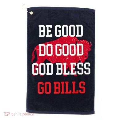 Be Good Do Good Go Bill Golf Towel