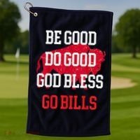 Be Good Do Good Go Bill Golf Towel thumb 1