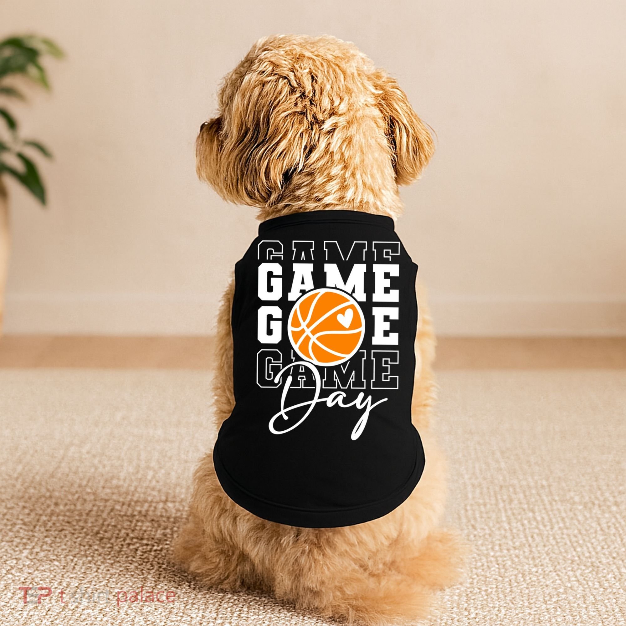 Basketball Game Day Gift Doggie Tank