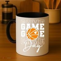 Basketball Game Day Gift Coffee Mug thumb 4