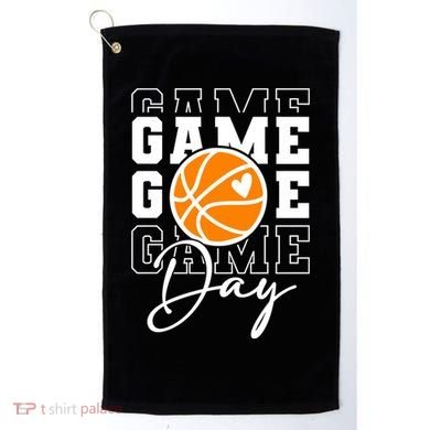 Basketball Game Day Gift Golf Towel