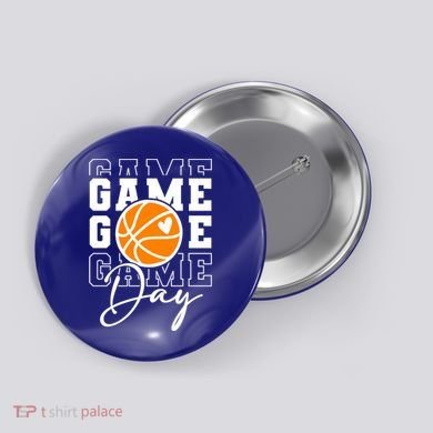 Basketball Game Day Gift Button