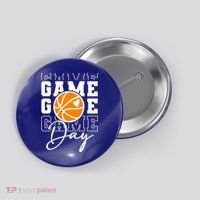 Basketball Game Day Gift Button thumb 0