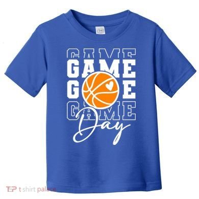 Basketball Game Day Gift Toddler T-Shirt