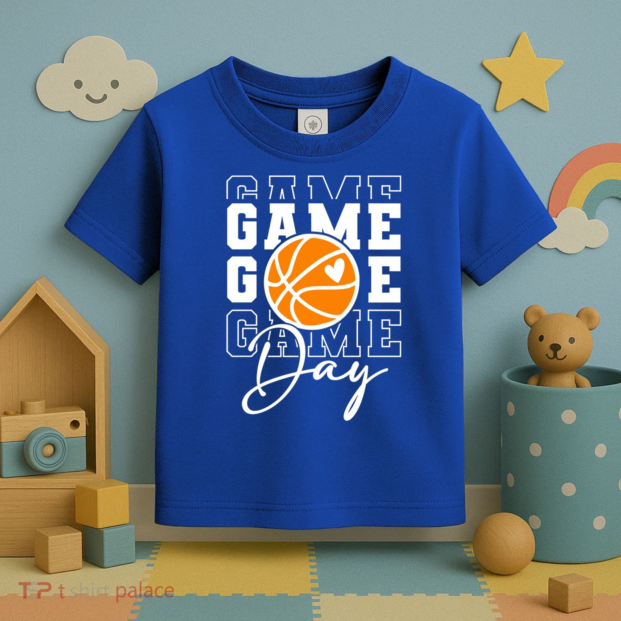 Basketball Game Day Gift Toddler T-Shirt